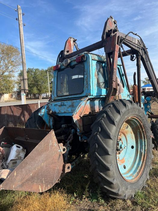 Трактор МТЗ 80 с установкой