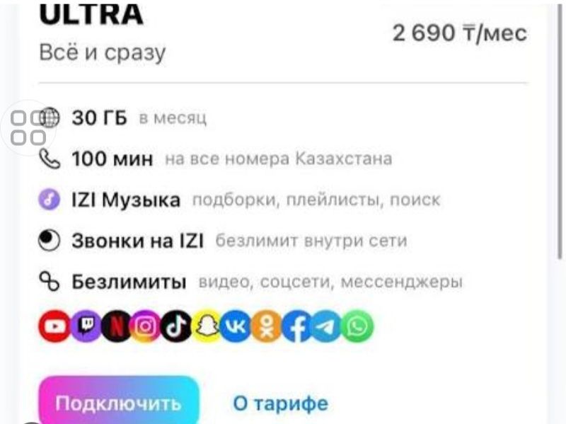 Изи симкарта безлимит