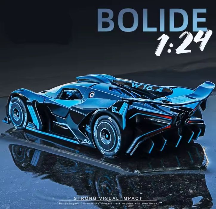 Метален Реалистичен Модел на Bugatti Bolide