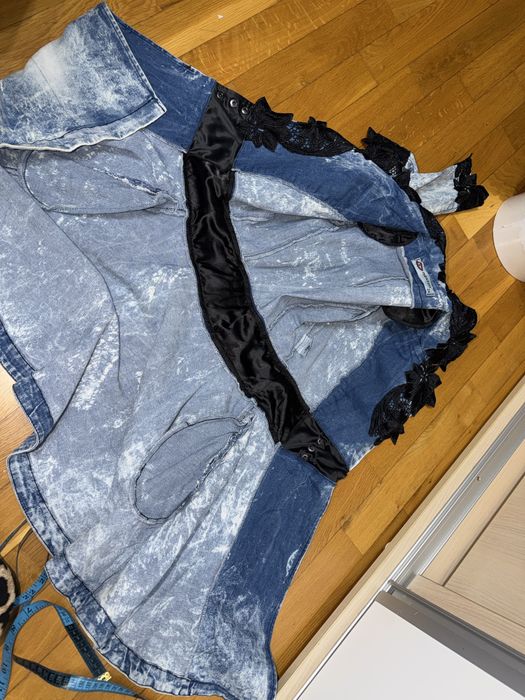 Rochie tip palton mexton nr 34 denim