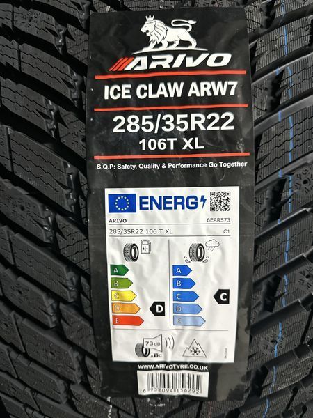 Нови зимни гуми ARIVO ARW7 285/35R22 106T XL НОВ DOT БОРД 2853522