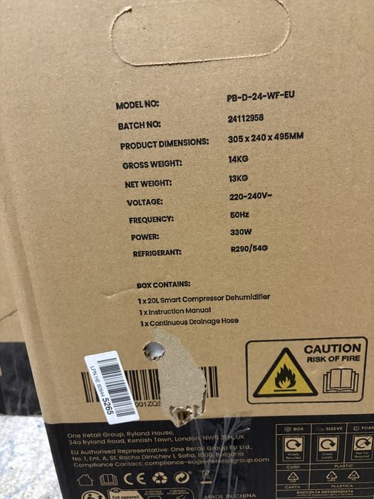 Dezumidificator nou pro breeze 9L/24h