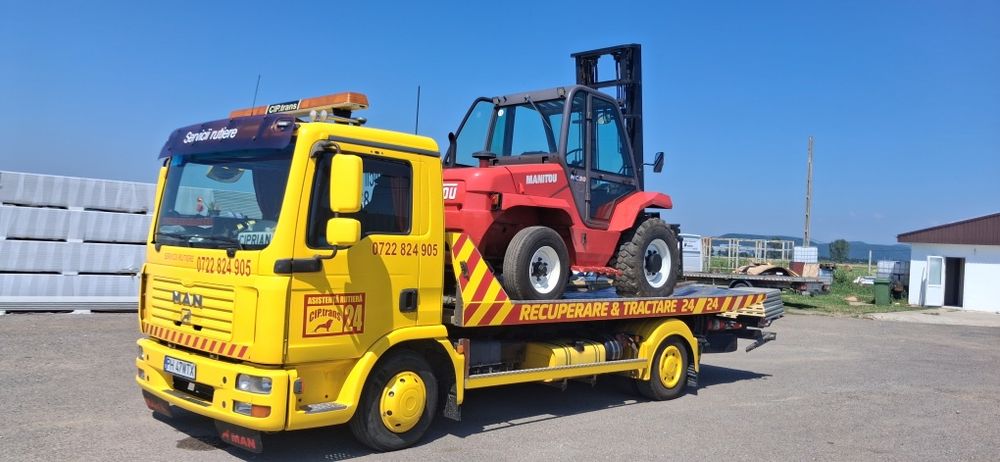 Tractări Asistență Rutieră platforma platou  hidraulic