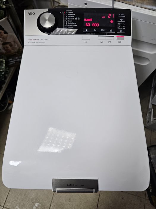 Пералня с горно зареждане AEG LTX7C373E  7кг A+++