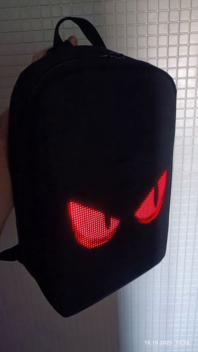 Рюкзак LED, светящийся.