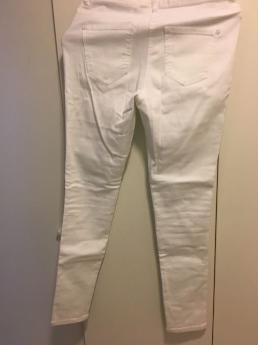 Нови дамски бели дънки Next