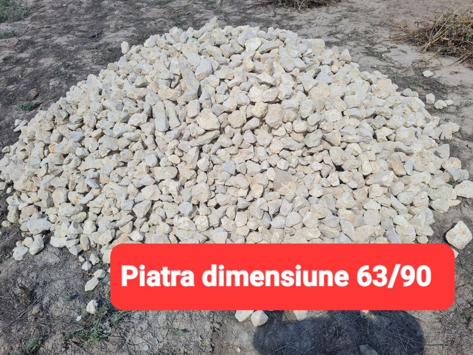 Balastru amestec beton nisip, piatra