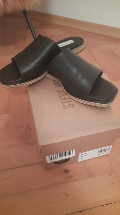 Дамски чехли STEVE MADDEN естествена кожа