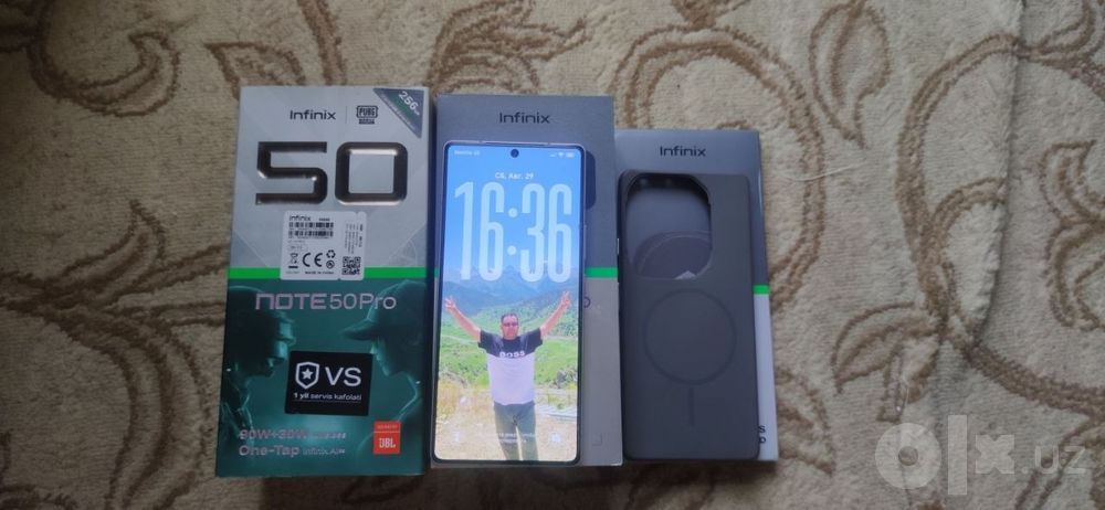 Infinix note  50 pro telfon yangiday