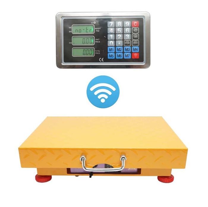 Cantar Platforma Portabil Marfa Cereale Porci Animale Colete Pachete Electronic Baterie Reincarcabila Fara Cablu 150kg + LIVRAREA GRATUITA