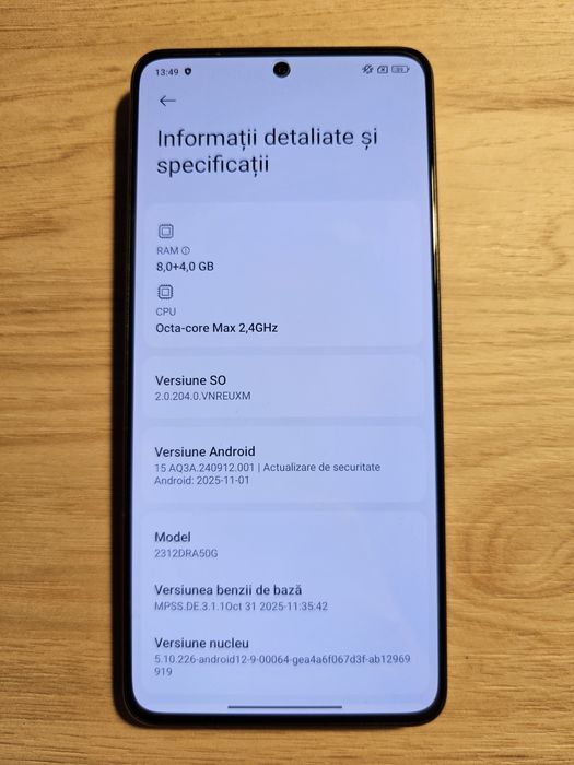 Xiaomi Redmi note 13 pro 5G impecabil
