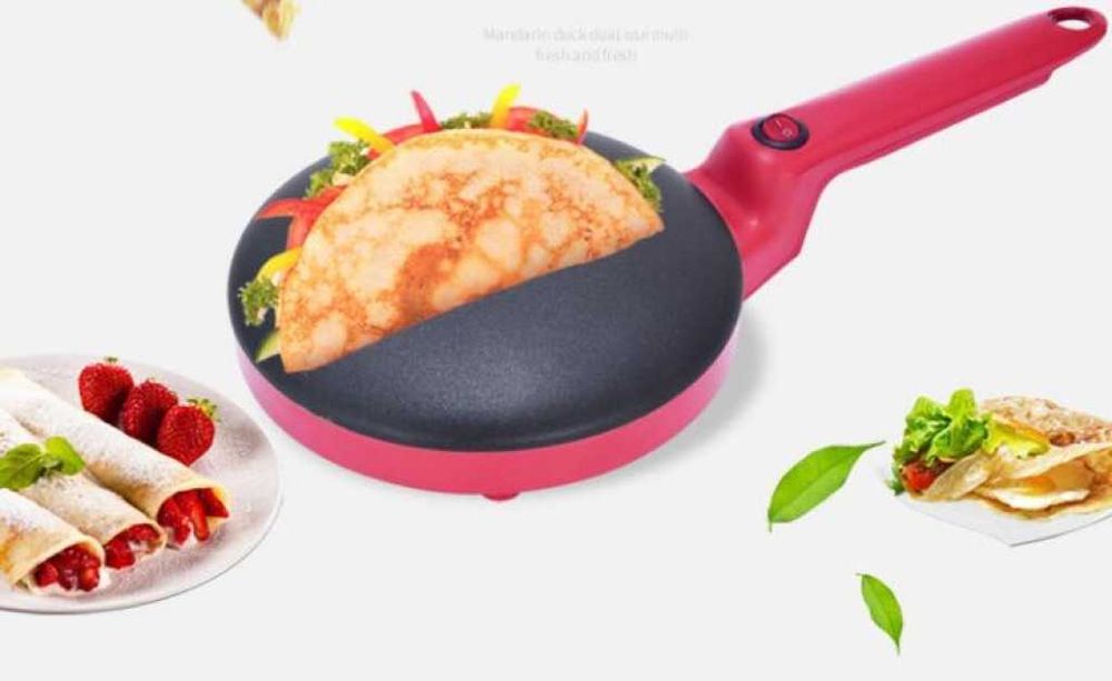 Електрически тиган за палачинки и пролетни рулца