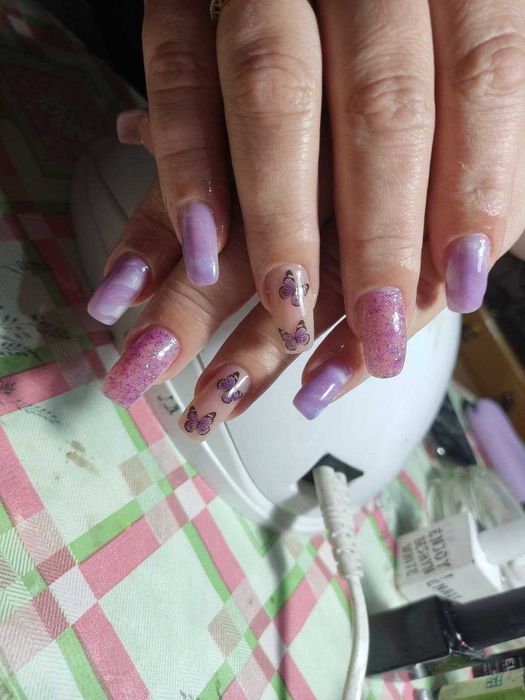 Акция на декабрь наращивание ногтей за 180.000  вместо 220.000.