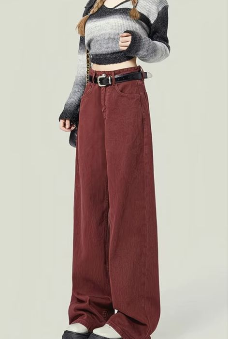 Штаны новые красные