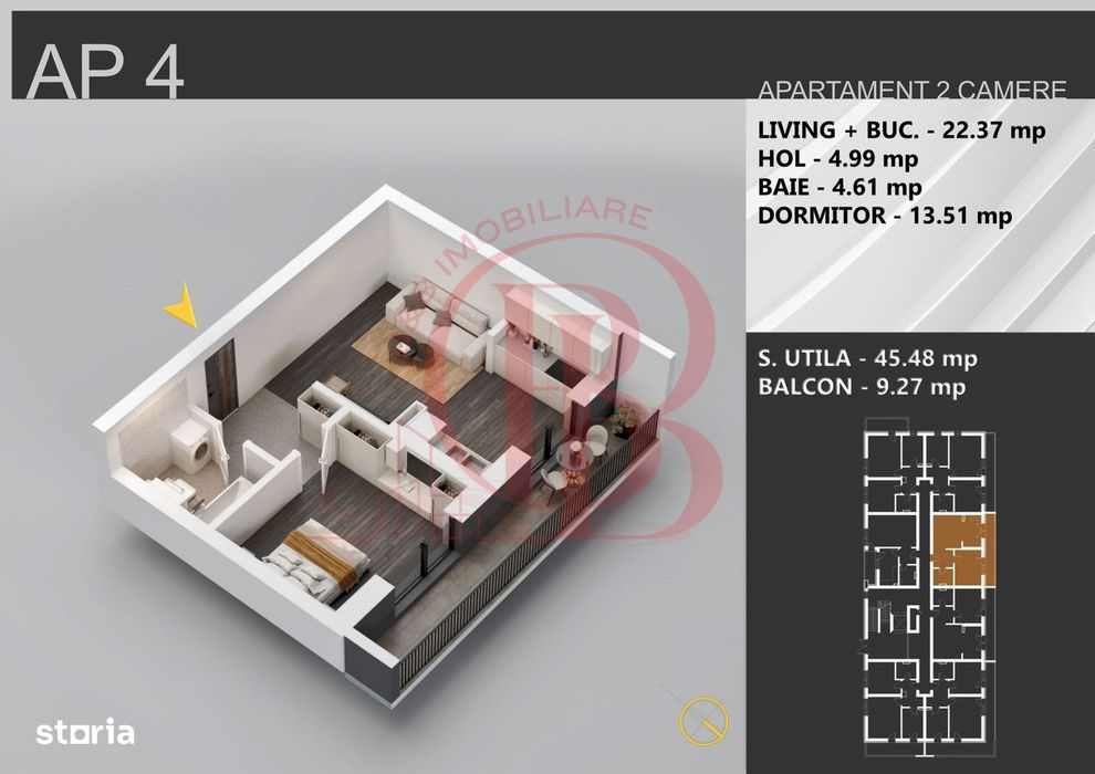 Theodor Pallady Apartament 2 camere Finalizare Rapida