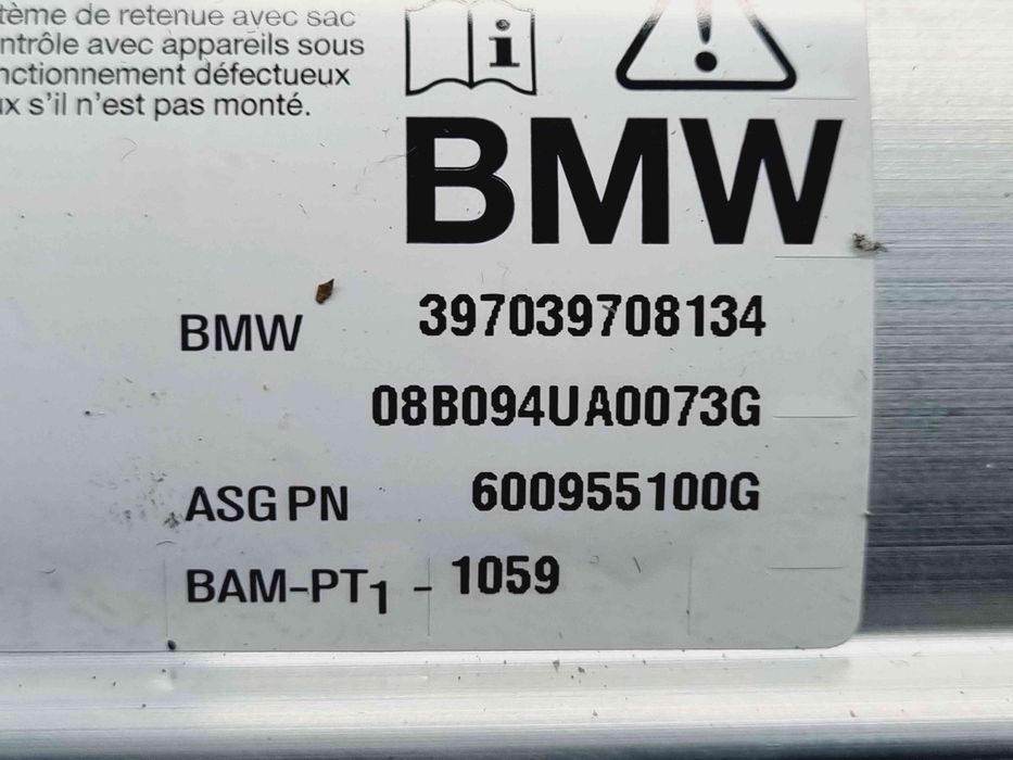 Airbag pasager Bmw 5 (E60) [Fabr 2004-2010] 9708134