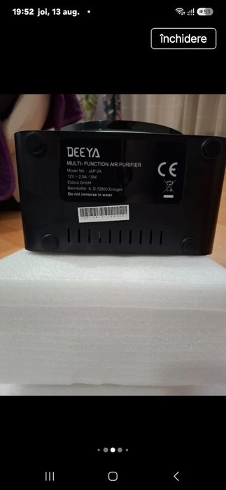 Purificator de aer Deeya
