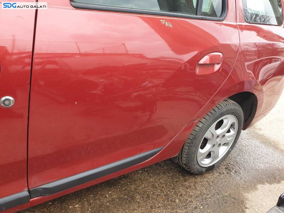 Usa Usi Portiera Portiere Stanga Spate Dezechipata Dacia Logan 2 MCV Break Combi 2012 - 2016 Culoare TEB76 [C4479]