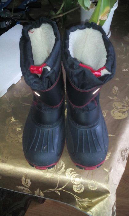 Детские сапоги утепленные