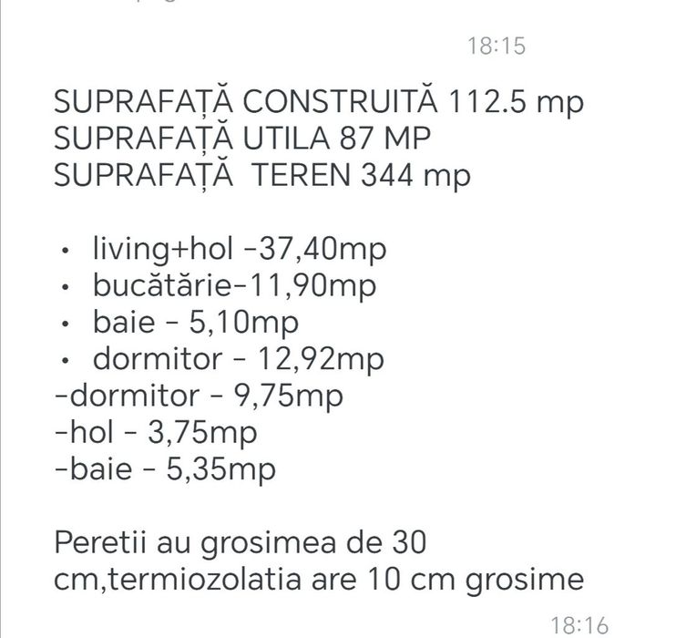 Casa Noua în cartier nou în Fântânele cu 344 mp și centrală pe gaz