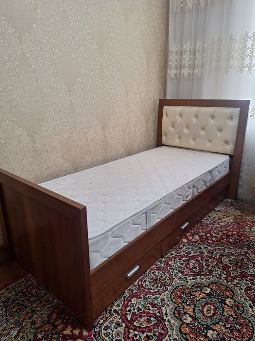 МДФ односпальная кровать