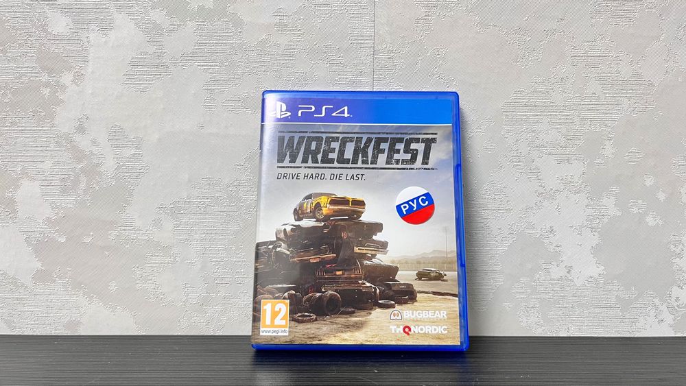 Wreckfest PS 4 диск