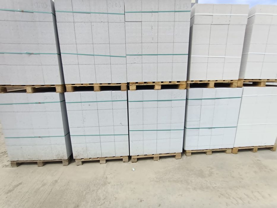 Автоклавный газоблок от 32000