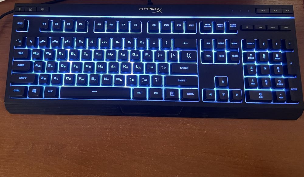 Мембранная клавиатура HyperX Alloy core RGB