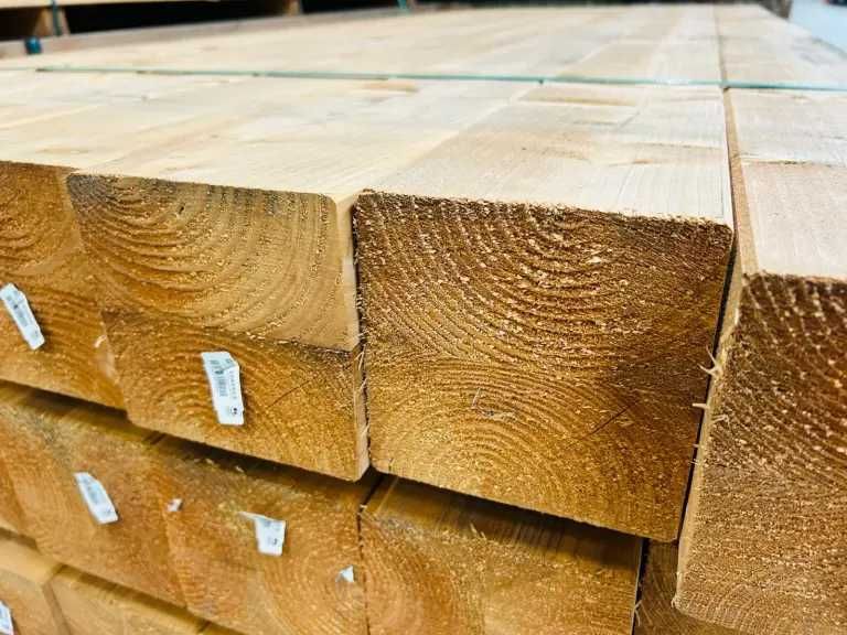 сухи импрегнирани дървени греди