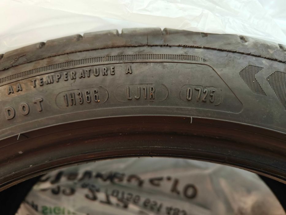 Vând set anvelope Goodyear F1 Eagle Asymmetric 6 245/40/R19 DOT 0725