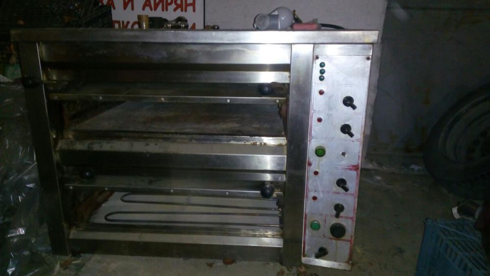Печка за пици и закуски трифазен ток