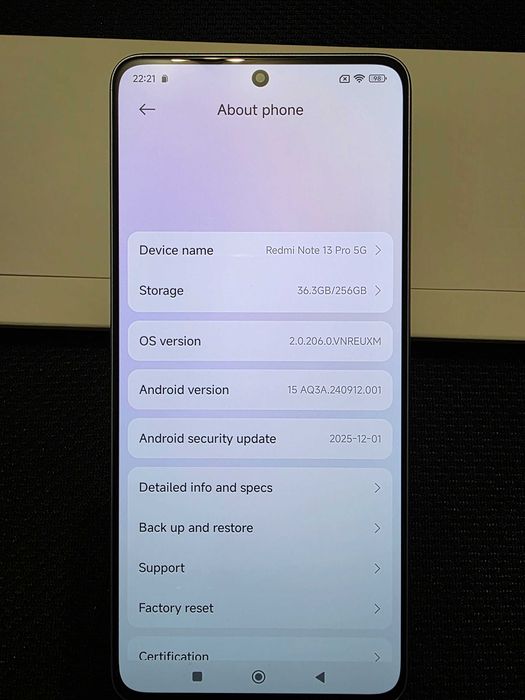 Xiaomi Redmi Note 13 Pro 5G 8GB/256GB, Aurora Purple