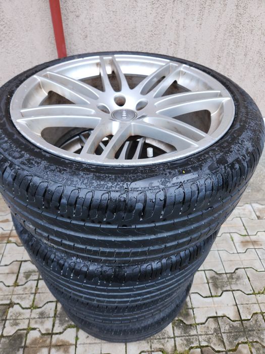 Jante Audi Le Mans R20 originale cu anvelope Pirelli Scorpion Verde