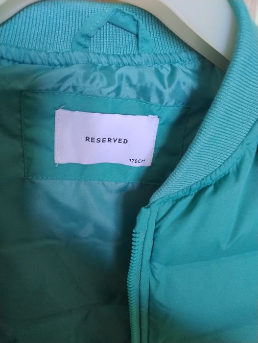 Vestă băieți culoare turcoaz