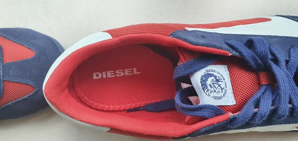 DIESEL нови ОРИГИНАЛНИ обувки от естествена кожа EU номер 45, US 12