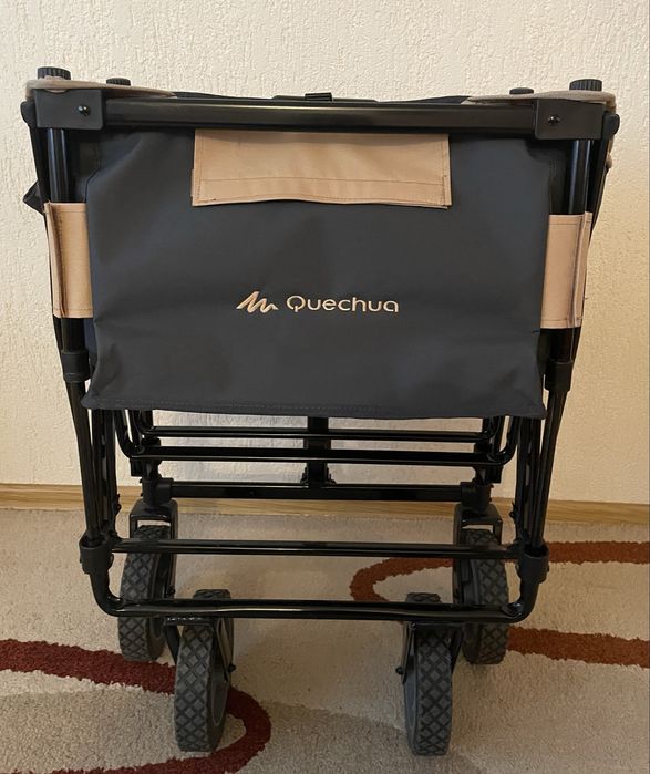 Сгъваема количка за пренасяне на къмпинг оборудване QUECHUA
