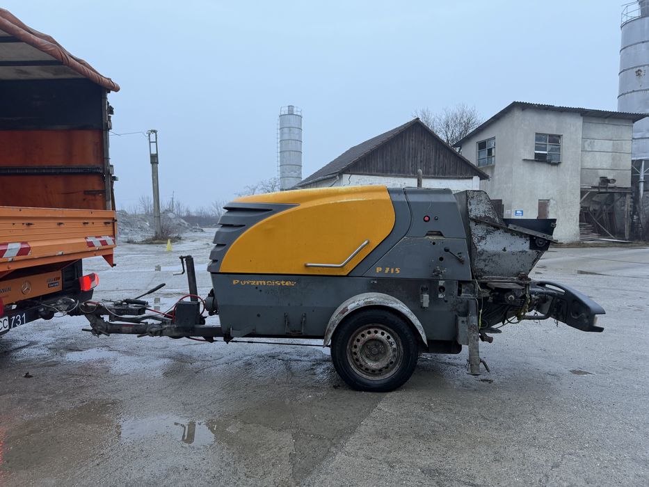Pompa de betoane Putzmeister P715TD An:2014