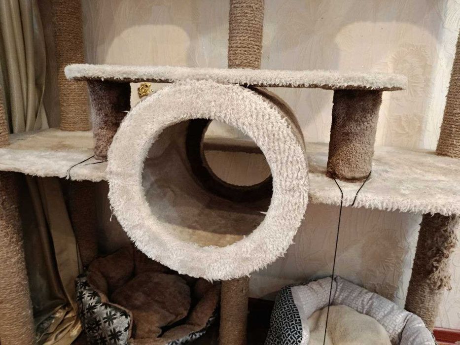 Большой игровой комплекс для кошек