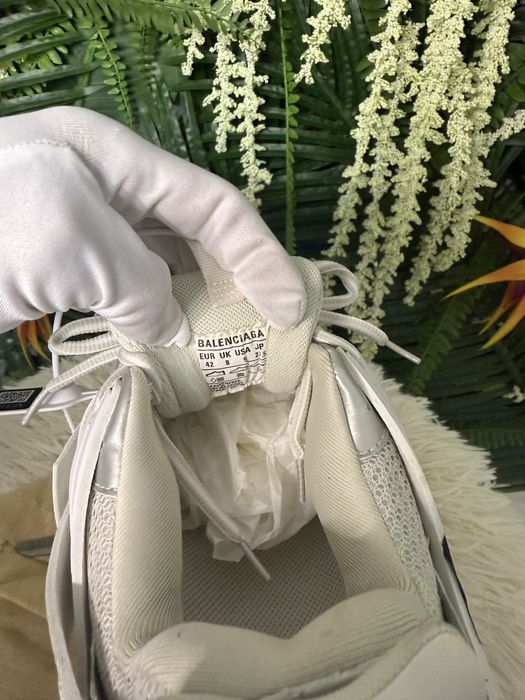 Balenciaga Track White Signature