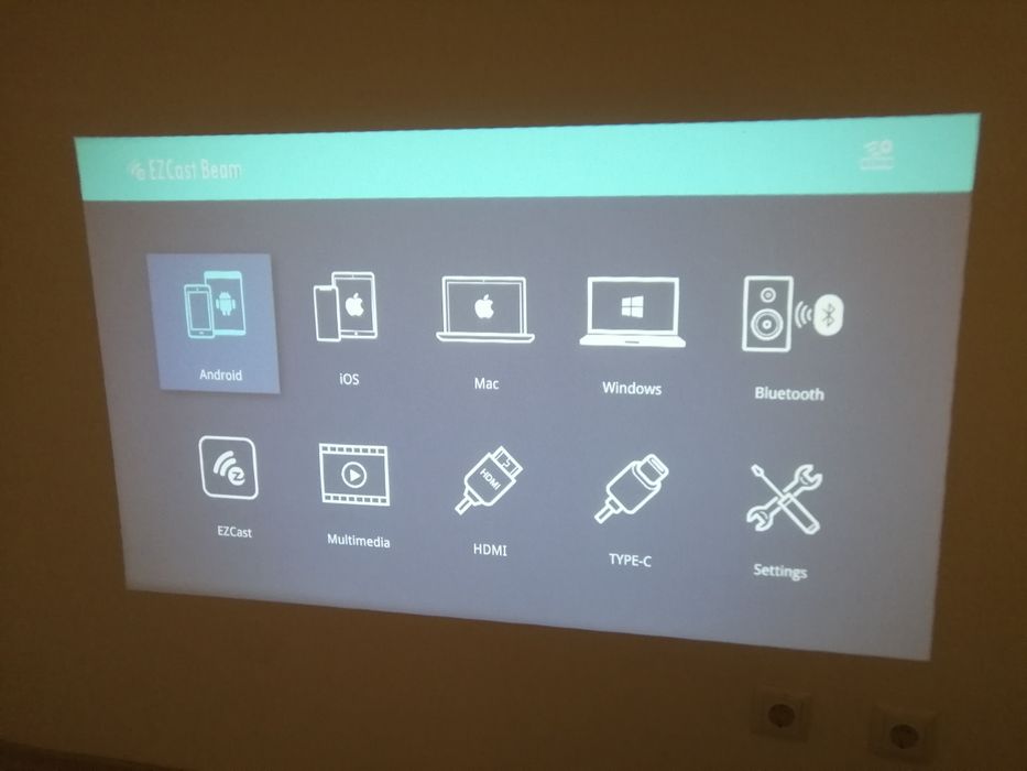 AOPEN QF12 нов мини проектор за домашно кино