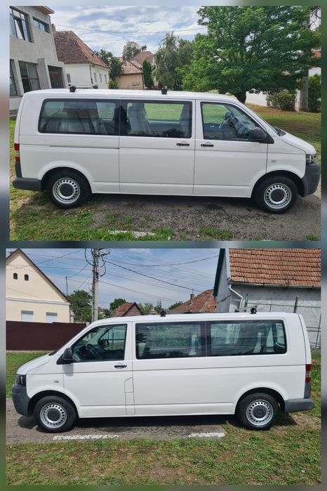 Volkswagen Transporter T5 model lung 8 locuri  140 CP