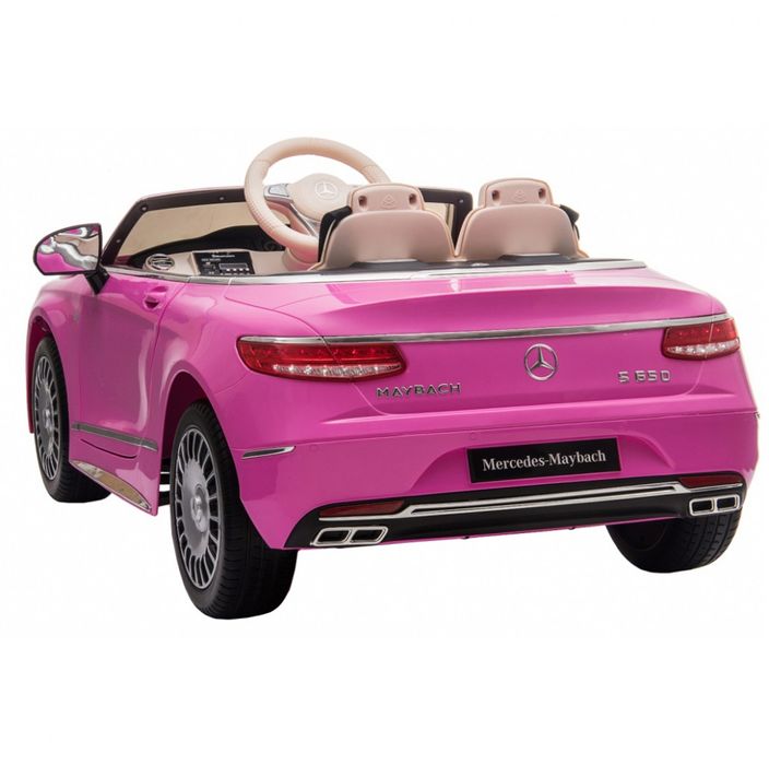 Masinuta electrica pentru copii Mercedes Maybach S650 Pink 12V