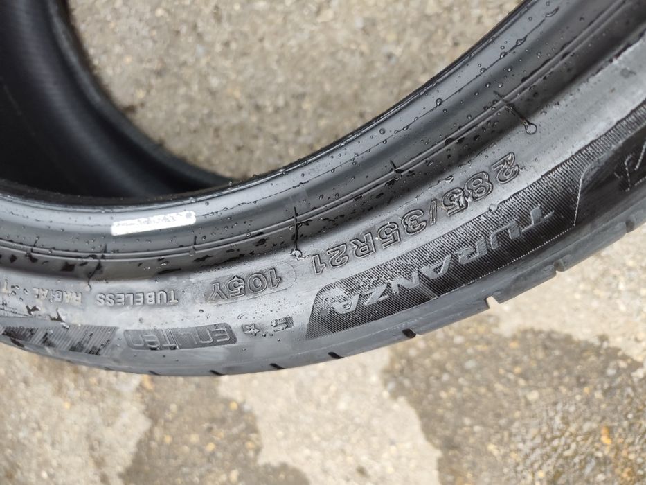 285/35/21" 255/40/21" 4бр Bridgestone turanza 6 enliten, dot4623,5-6mm