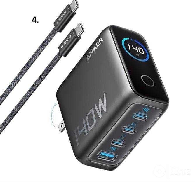 Anker Zolo Adapter 140W yangi | kafolat