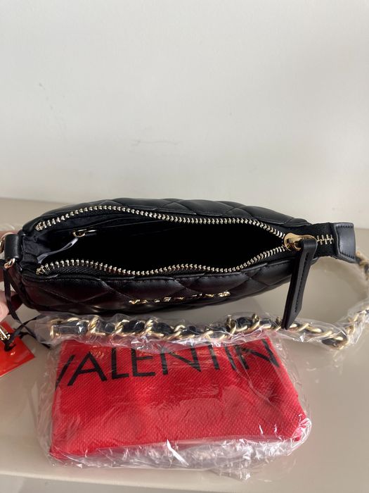 Valentino By Mario Valentino Special Ocarina mини чанта -черна