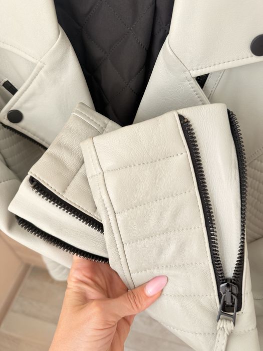 Дамско яке естествена кожа