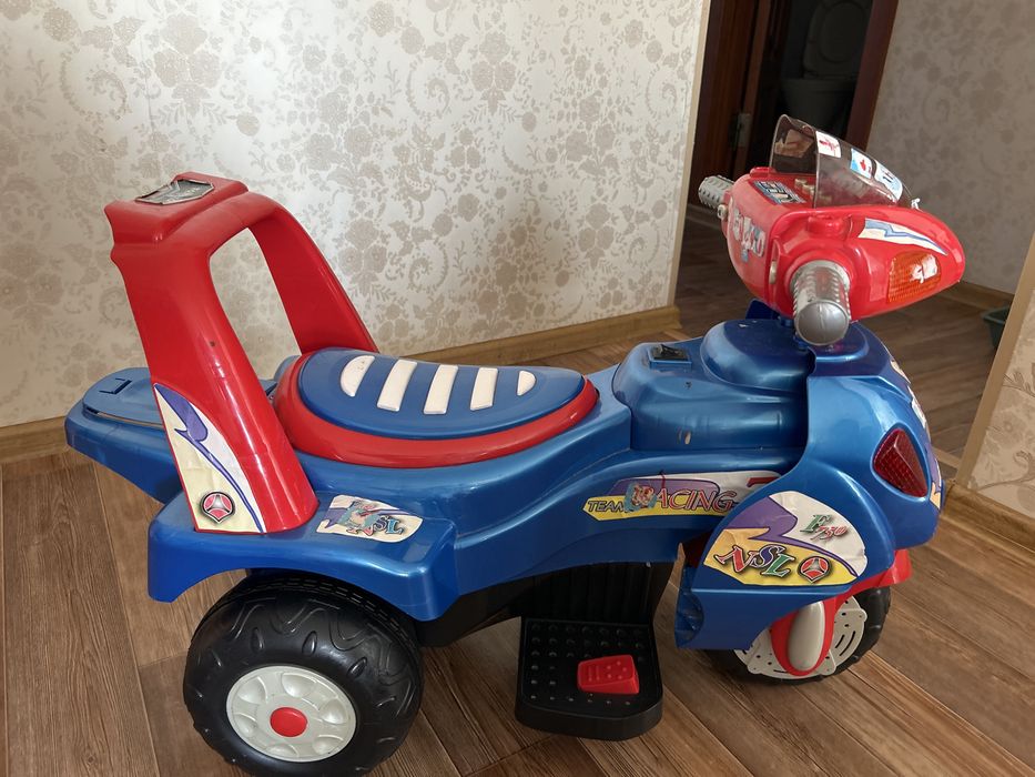 Мотоцикл детский в рабочем состоянии