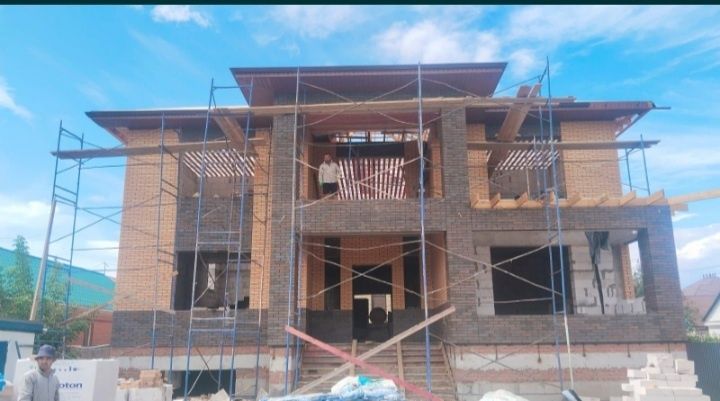 Строительный бригада Узбеки.