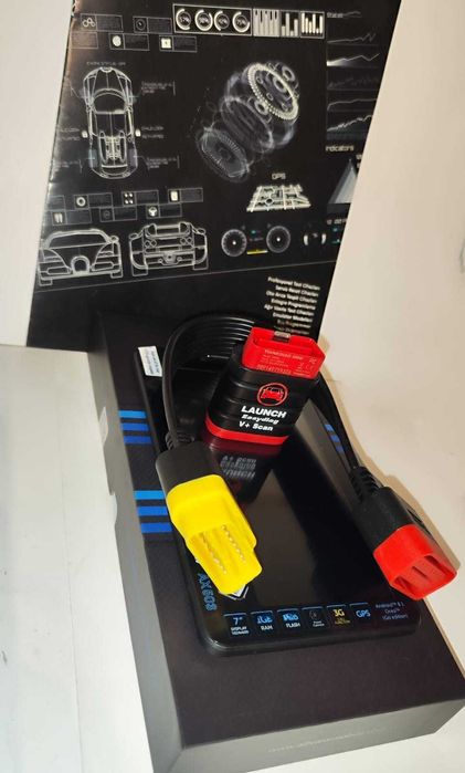Interfata diagnoza auto Launch x431 full soft service auto multimarca turisme si autoutilitare update 2027 + cablu obd2 original protectie interfata