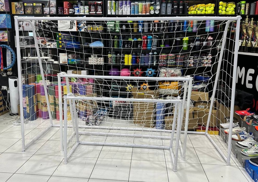 Футбольная ворота китайский 125х80см 155х100см 255x165см